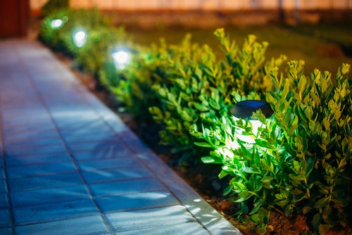 garden lighting electrician in suffolk